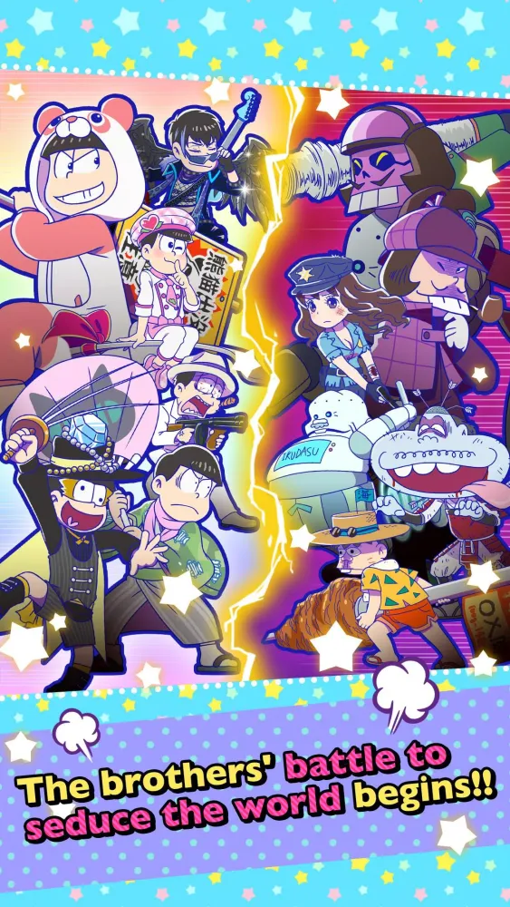 Osomatsu-san Hesokuri Wars_Battle of the NEETs_ 스크린샷