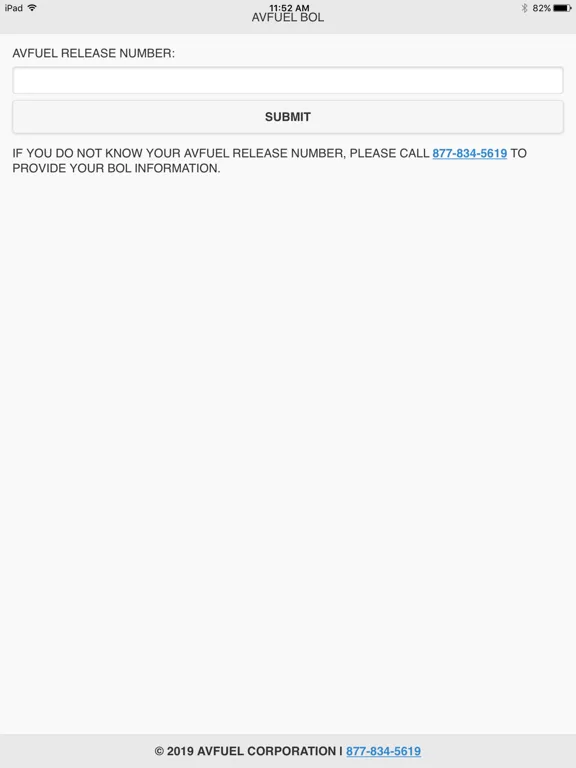 Avfuel BOL: Transport Data iPad  سکرین شاٹس