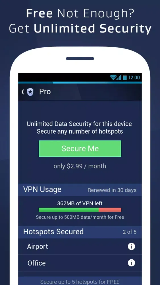 Zrzuty ekranu WiFi Assistant