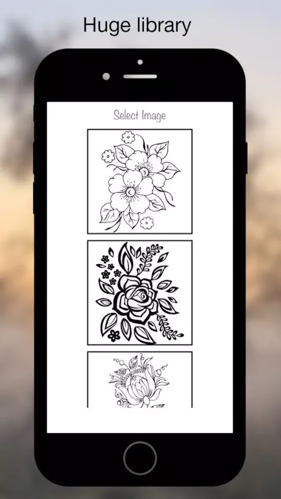 Coloring Book - Flower স্ক্রিনশট