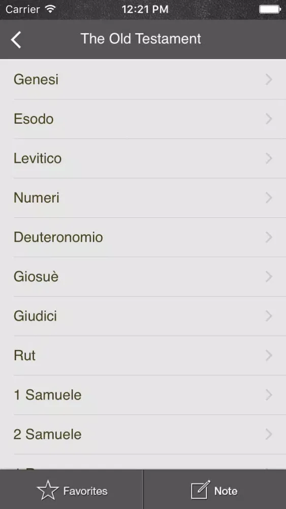La Sacra- Italian Bibbia Audio Screenshots