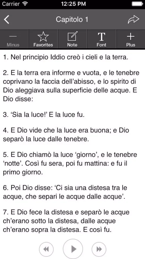 La Sacra- Italian Bibbia Audio Screenshots