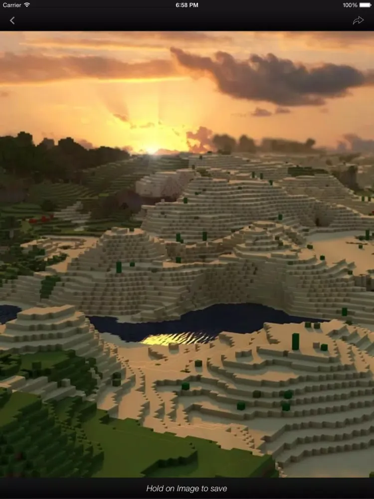 Capturas de tela do GreatApp Minecraft Wallpapers iPad 
