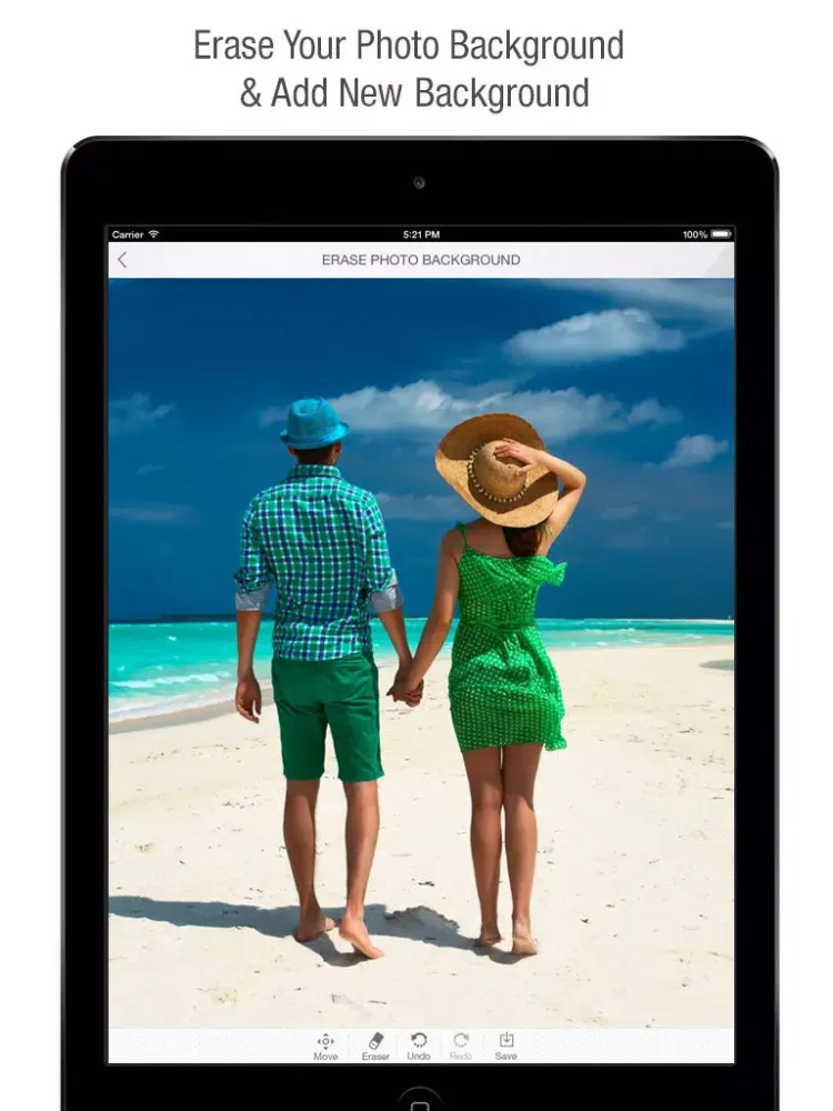 Photo Eraser Change Background iPad  Screenshots