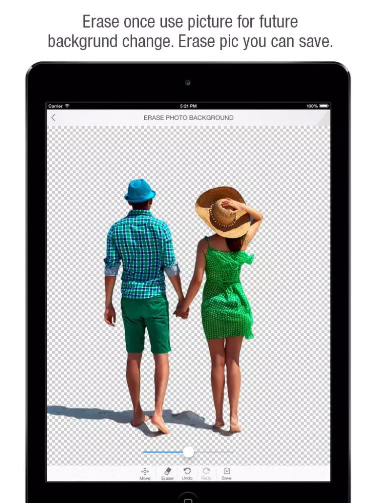 Photo Eraser Change Background iPad  Screenshots
