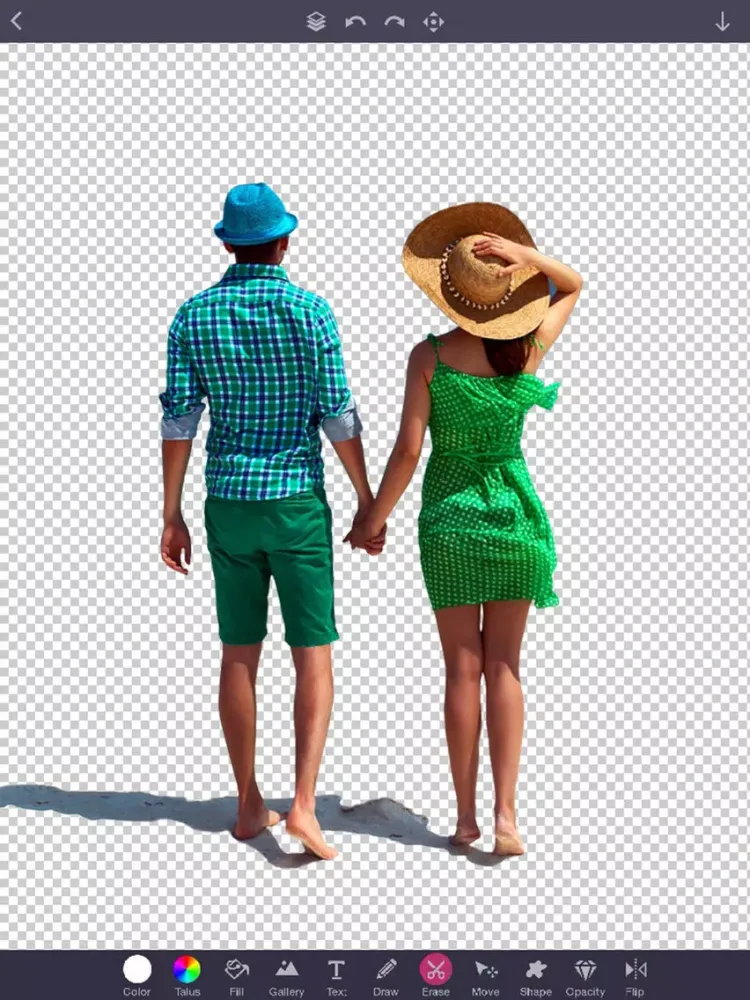 Captures d'écran de Photo Background Eraser - Combine your Photos Pro iPad 