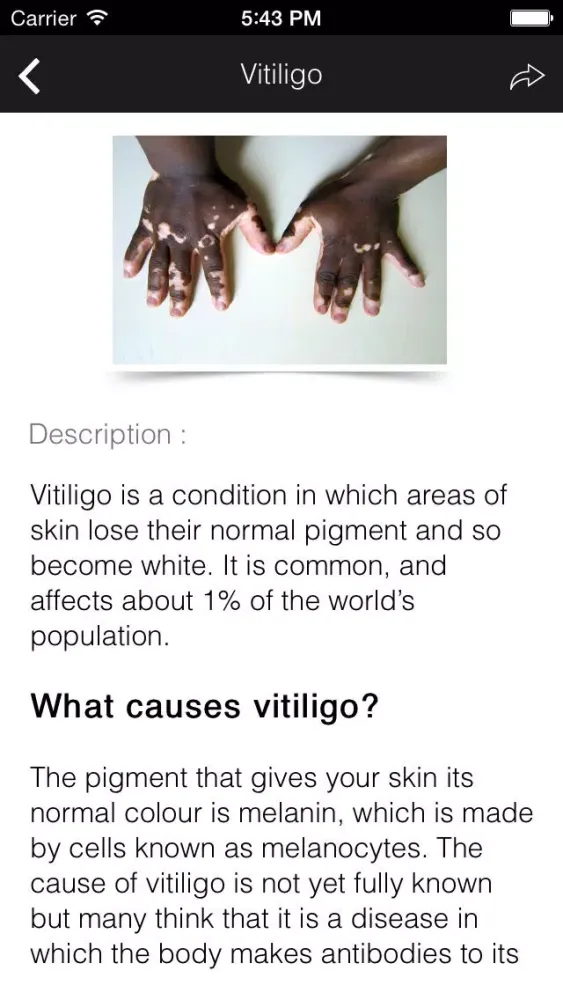 Skin Disease Problems and Care Screenshots
