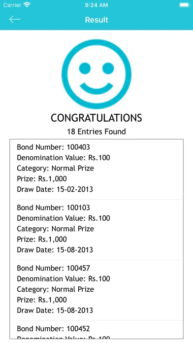 Prize Bond Screenshots
