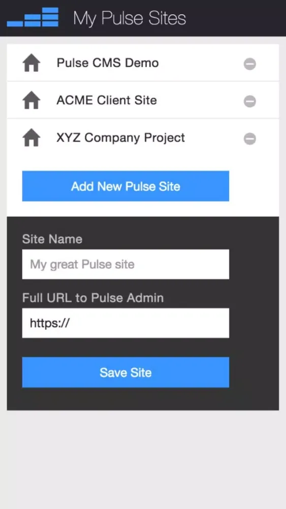 Pulse CMS Launcher应用截图