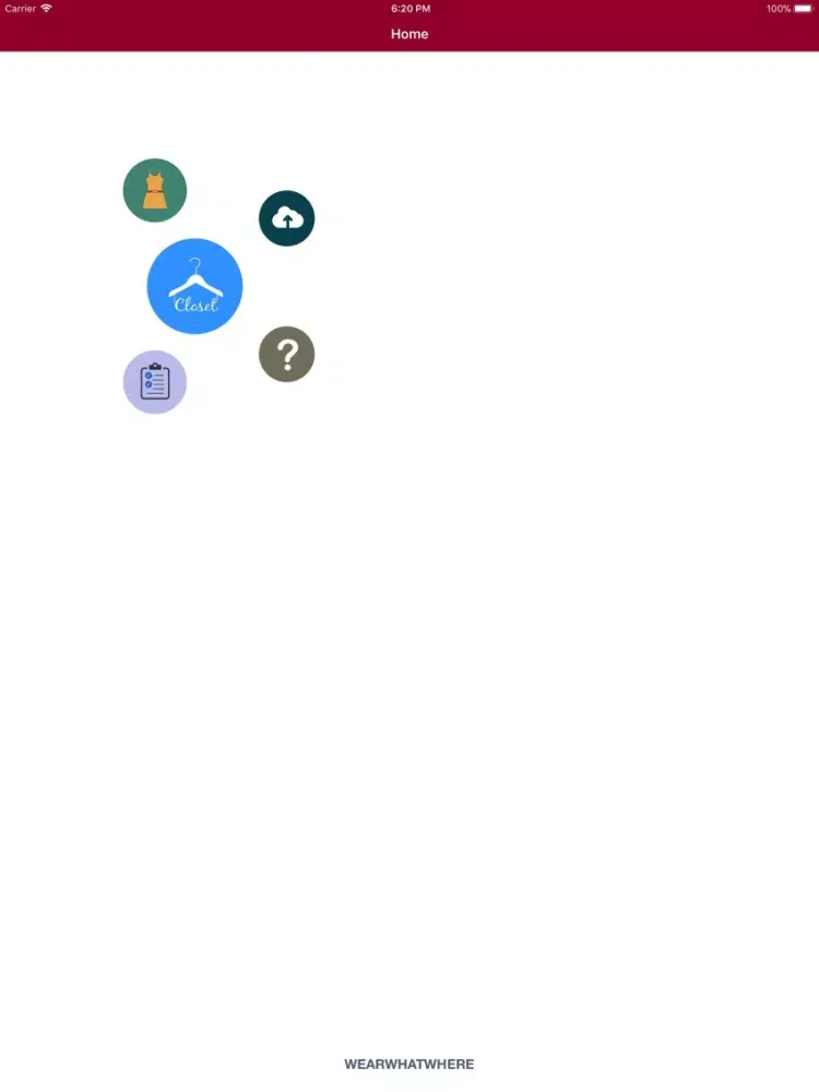 WearWhatWhere iPad 应用截图