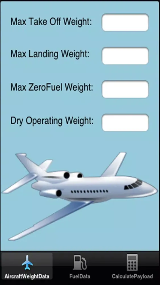 Payload Calculator سکرین شاٹس
