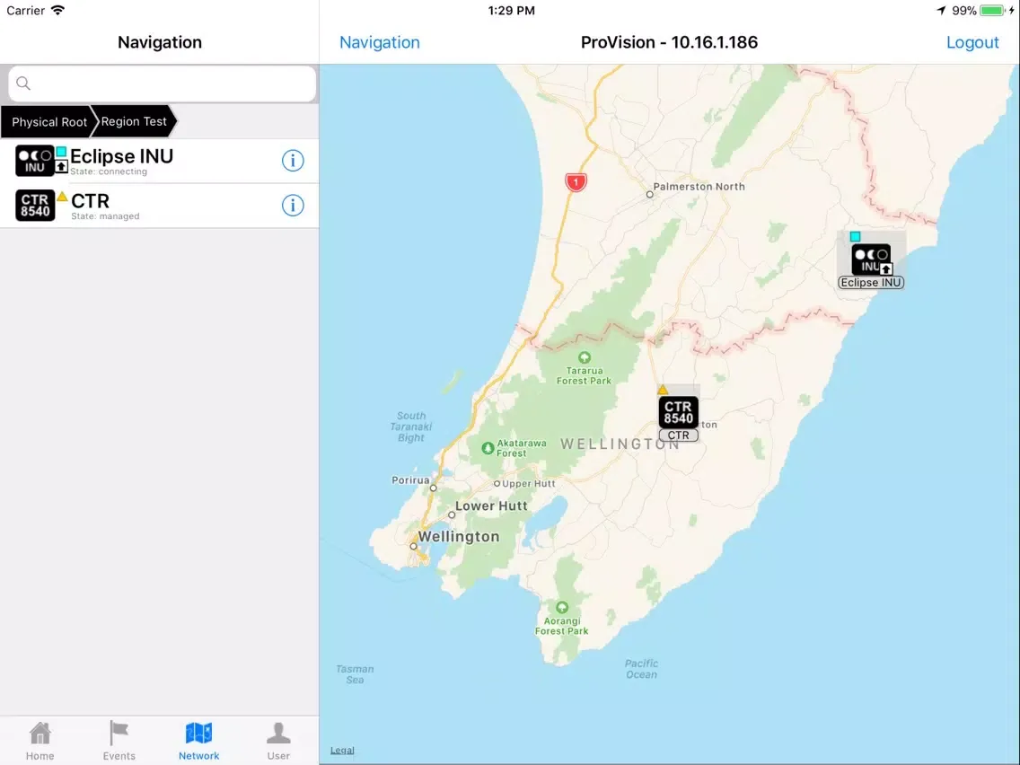 ProVision Mobile iPad  스크린샷
