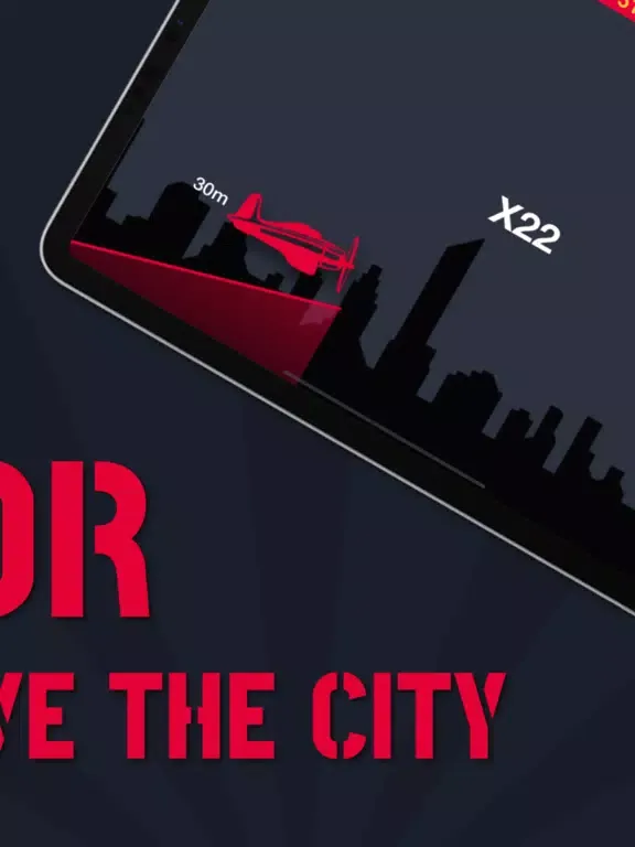 Zrzuty ekranu Aviator: flying above the city iPad 