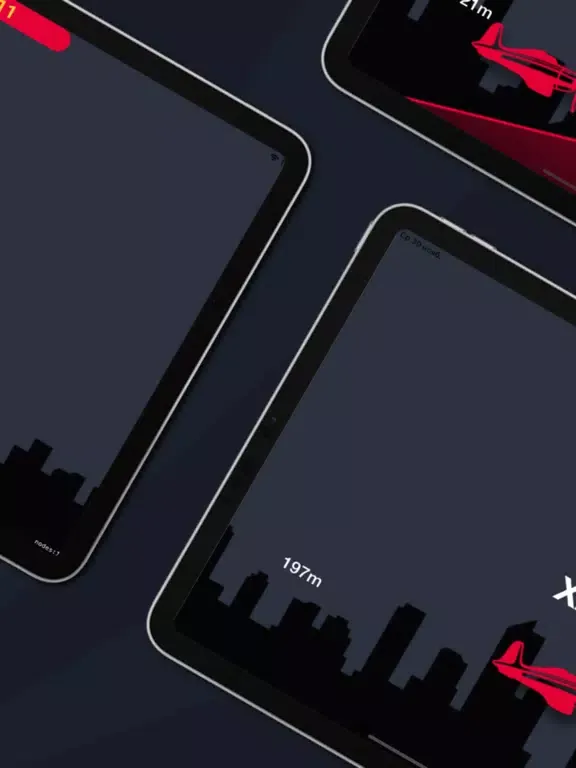 Zrzuty ekranu Aviator: flying above the city iPad 