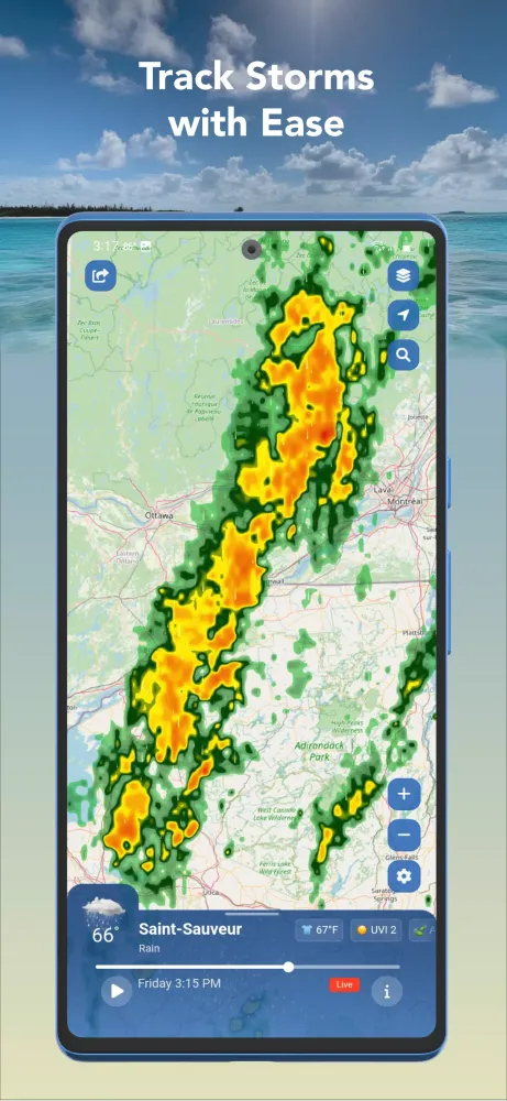 Weather Scope Live Radar Screenshots