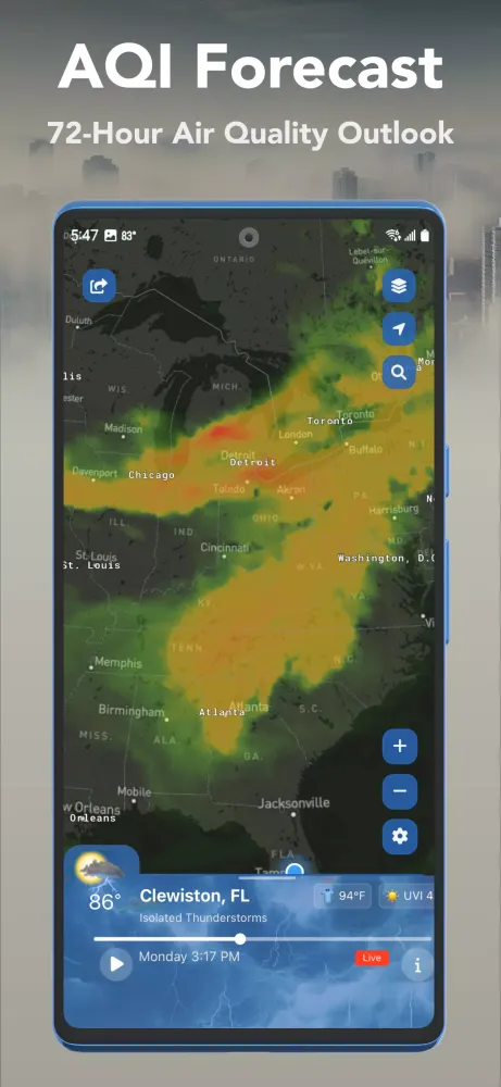 Weather Scope Live Radar Screenshots