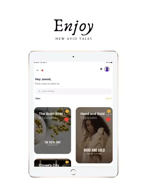 Avidtale iPad 應用截圖