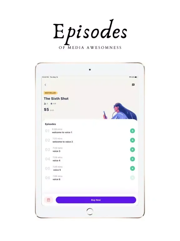 Avidtale iPad 應用截圖