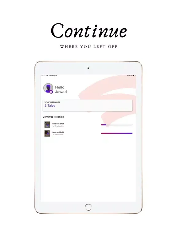 Avidtale iPad 應用截圖