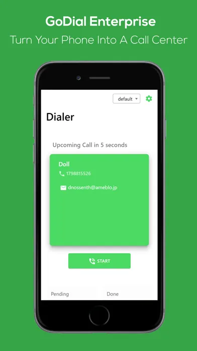 GoDial Enterprise - Team App স্ক্রিনশট
