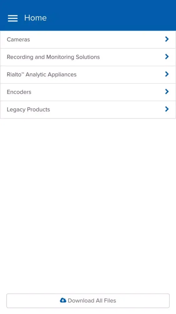 Screenshot di Avigilon eDocs