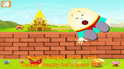 Capturas de tela do Kids Rhymes.