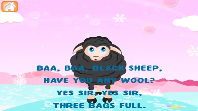Capturas de tela do Kids Rhymes.
