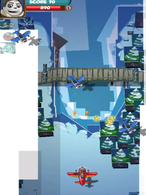 Capturas de tela do Aviator Airplane Gun Go iPad 
