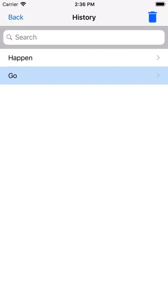 Screenshot di English To Indonesian