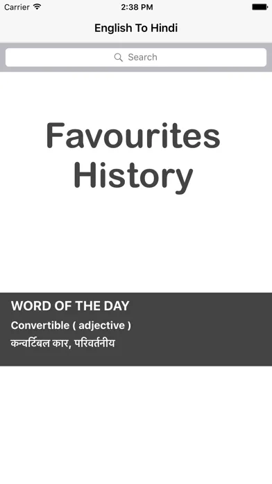 Captures d'écran de English - Hindi
