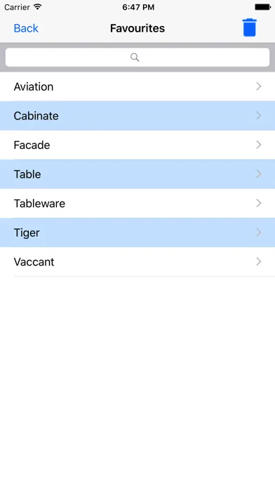 Zrzuty ekranu English  Tamil Dictionary