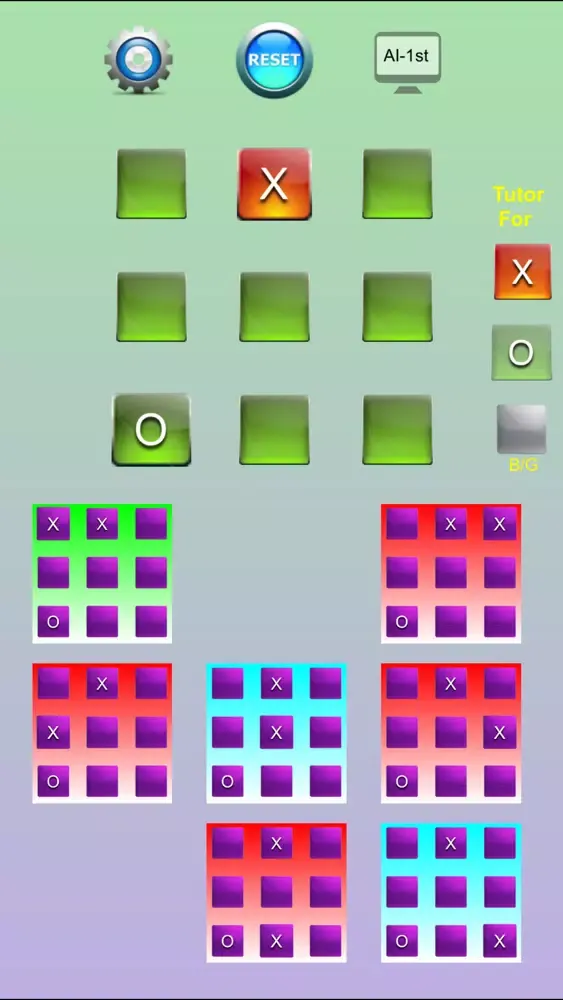 Tic Tac Toe Tutor سکرین شاٹس
