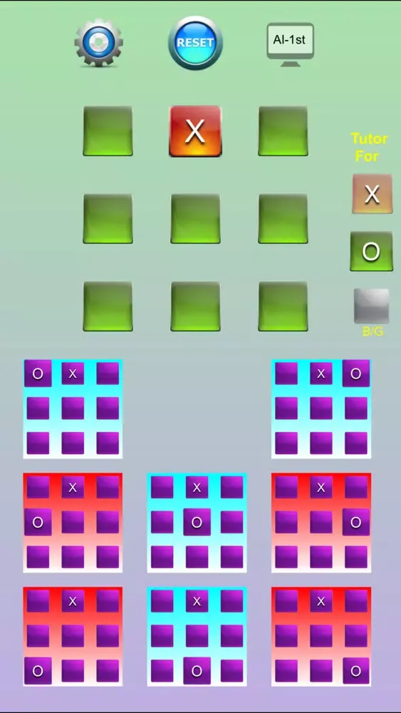 Tic Tac Toe Tutor سکرین شاٹس