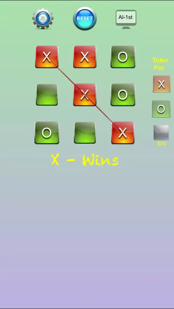 Tic Tac Toe Tutor سکرین شاٹس