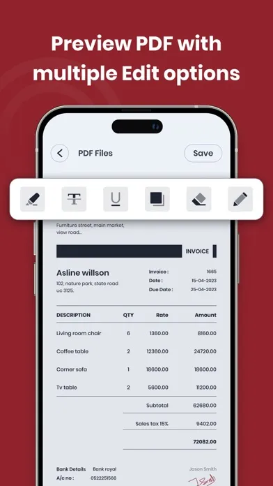 Скриншоты PDF Editor Master