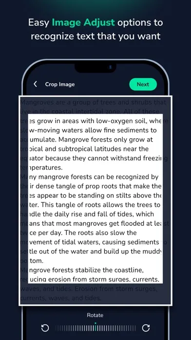 Tangkapan layar Text Extractor : OCR Scan