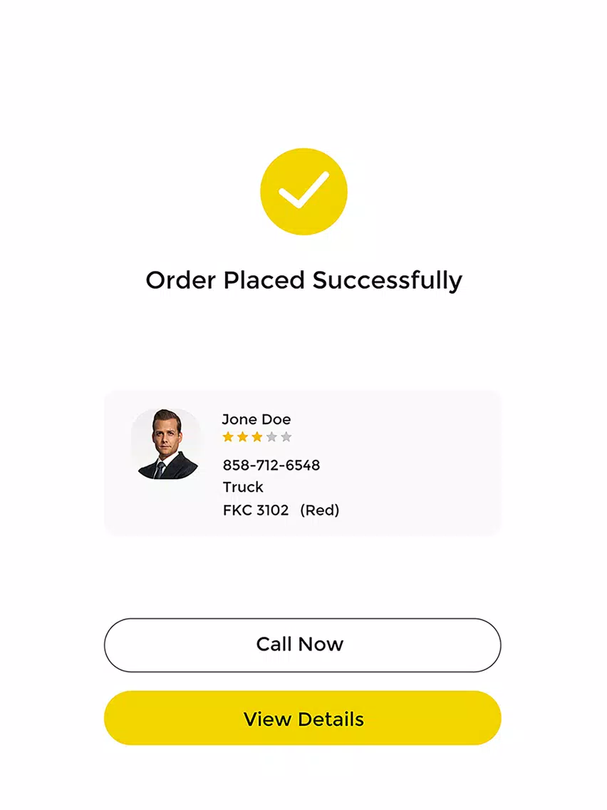 Tangkapan skrin Delivery Now - Driver App iPad 