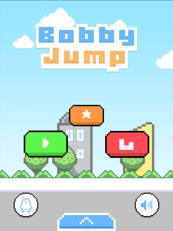 Tangkapan layar Bobby Jump iPad 