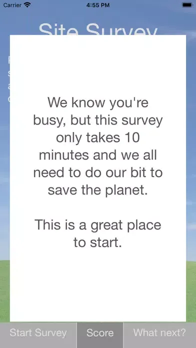 Plato Site Survey Screenshots