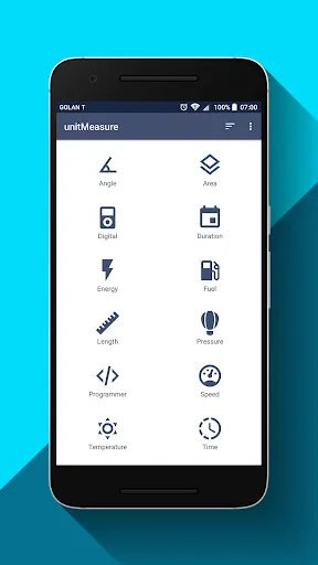 Zrzuty ekranu unitMeasure Unit Converter App