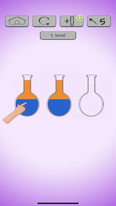 Sort Color Water puzzle game应用截图