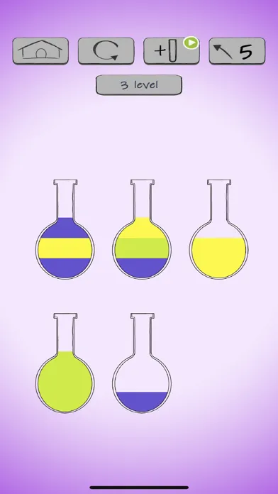 Sort Color Water puzzle game应用截图