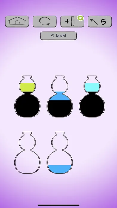 Sort Color Water puzzle game应用截图