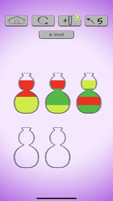 Sort Color Water puzzle game应用截图
