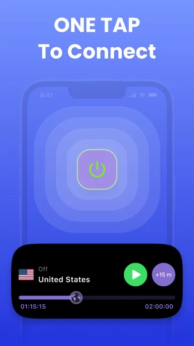 Captures d'écran de VPN - Unlimited Proxy Server