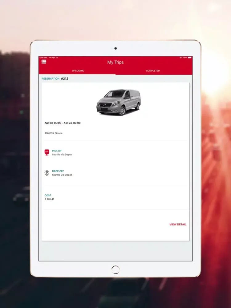 ภาพหน้าจอของ AVIS VIA Newton iPad 