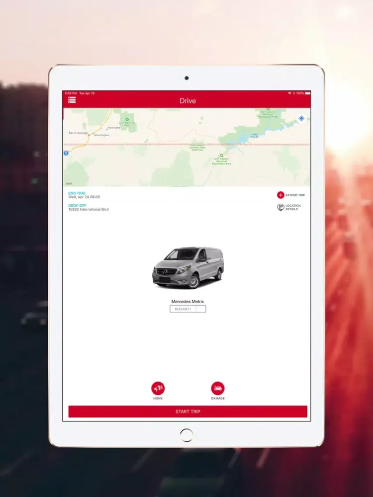 ภาพหน้าจอของ AVIS VIA Newton iPad 