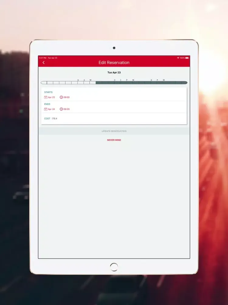 ภาพหน้าจอของ AVIS VIA Newton iPad 