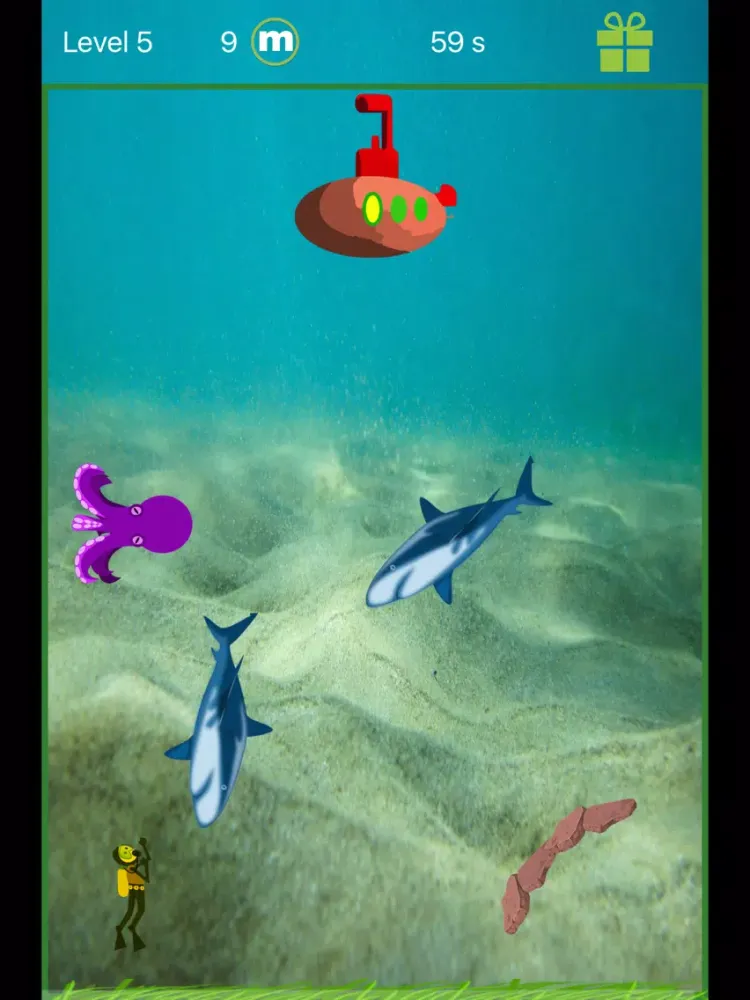 Fishy in the Water iPad  Ekran Görüntüleri