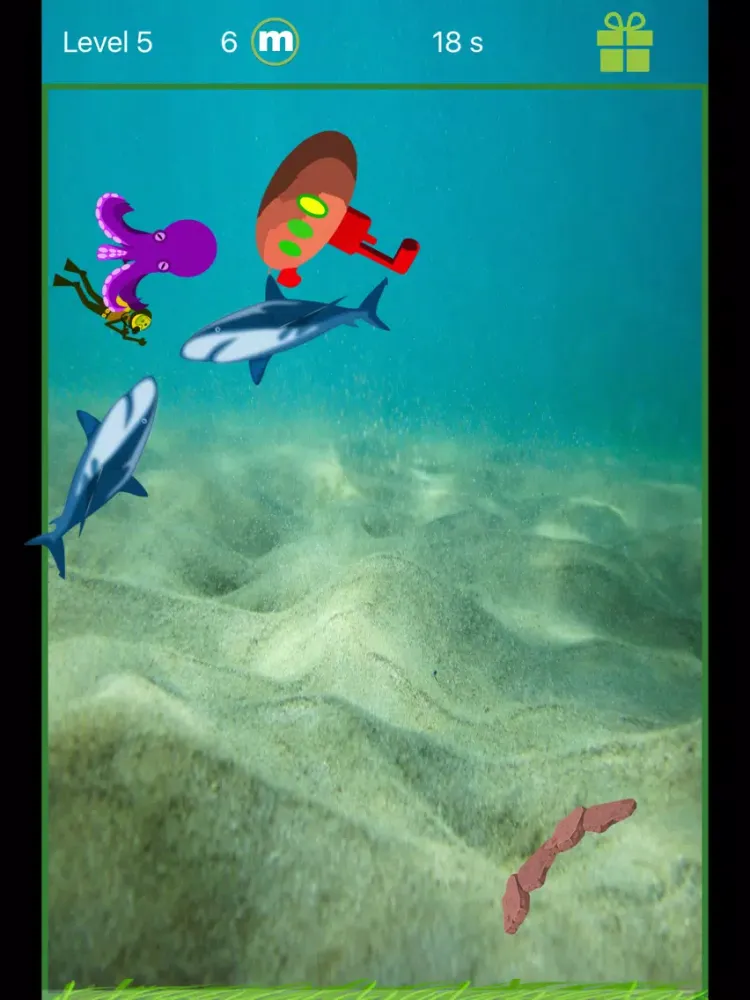 Fishy in the Water iPad  Ekran Görüntüleri